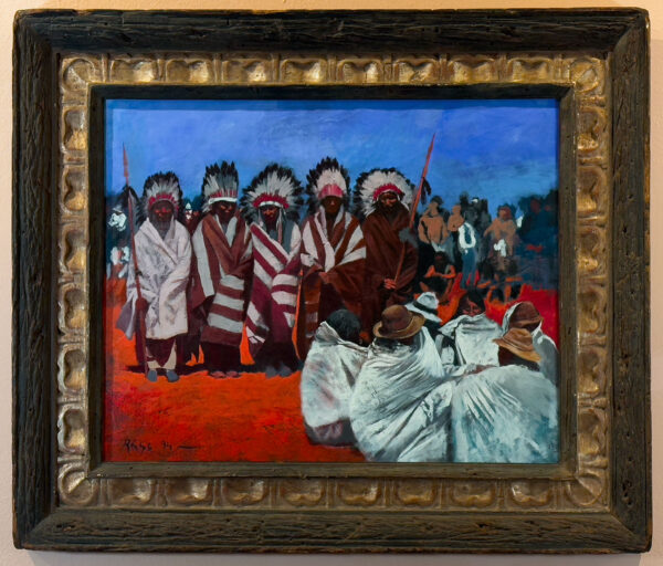 #O85wo94_Framed painting of The Council